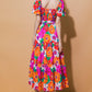 EVERYONE'S DESIRE WOVEN MIDI DRESS