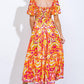 IT'S YOUR PLACE WOVEN MIDI DRESS