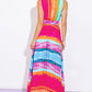 SHORE VACAYS WOVEN MAXI DRESSS