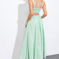 ATTRACTING LOOKS WOVEN MIDI DRESS