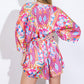 IN THE LEAVES WOVEN ROMPER