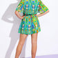 IN MY HAPPY PLACE WOVEN ROMPER