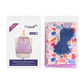 Drawstring Backpack Sewing Kit  - Abstract Geo Purple