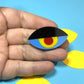 Bauhaus Eye Brooch