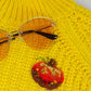 Golden Pumpkin Bead Embroidery Decoration Kit by Abris Art AD-234
