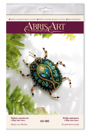 Mau-Sit-Sit Bead Embroidery Decoration Kit by Abris Art AD-082