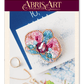 Orchid Bead Embroidery Decoration Kit by Abris Art AD-212