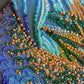 Bead Embroidery Kit - Blue gold AB-746