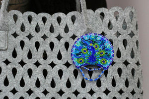 Peacock Bead Embroidery Decoration Kit by Abris Art AD-006
