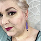Beneath the Surface Etched and Sterling Earrings