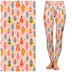 Pinkmas Buttery Soft Leggings by Lipstick & Chrome TC2