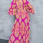 COVERED BY LOVE WOVEN MAXI DRESS