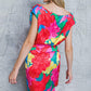 BLOOM SEASON WOVEN MINI DRESS