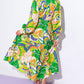 DESIRABLE STYLE WOVEN MIDI DRESS