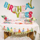 Birthday Vibes Multicolor Balloon Banner