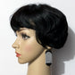 Mod Archway Earrings in Black