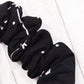 2-Pack Constellations Black Scrunchies with Pocket