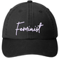 Garment washed Dad Hat - Feminist