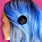 Sarah’s Scribbles Round Cat Hairclip