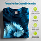 Blue Ocean Hand Dyed Long Sleeve
