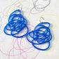 Scribbled Doodle Earrings