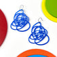 Scribbled Doodle Earrings