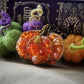 BP-242C Beadwork kit for creating brooch Crystal Art "Pumpkin"