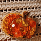 BP-242C Beadwork kit for creating brooch Crystal Art "Pumpkin"