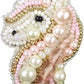BP-244C Beadwork kit for creating brooch Crystal Art "Unicorn"