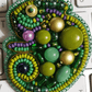 BP-266C Beadwork kit for creating brooch Crystal Art "Chameleon"