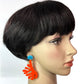 Matisse Coral Branch Earrings