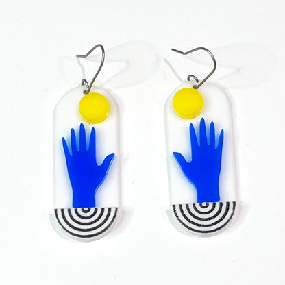 Mod Breton Sun Earrings