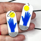 Mod Breton Sun Earrings