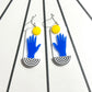 Mod Breton Sun Earrings