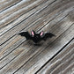 Black Bat Enamel Pin