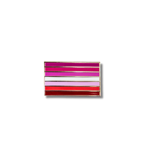 Lesbian Pride Flag Enamel Pin