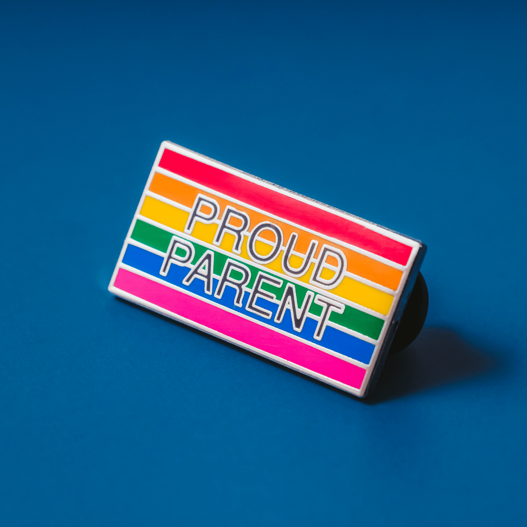 LGBTQ Proud Parent Enamel Pin