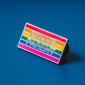 LGBTQ Proud Parent Enamel Pin