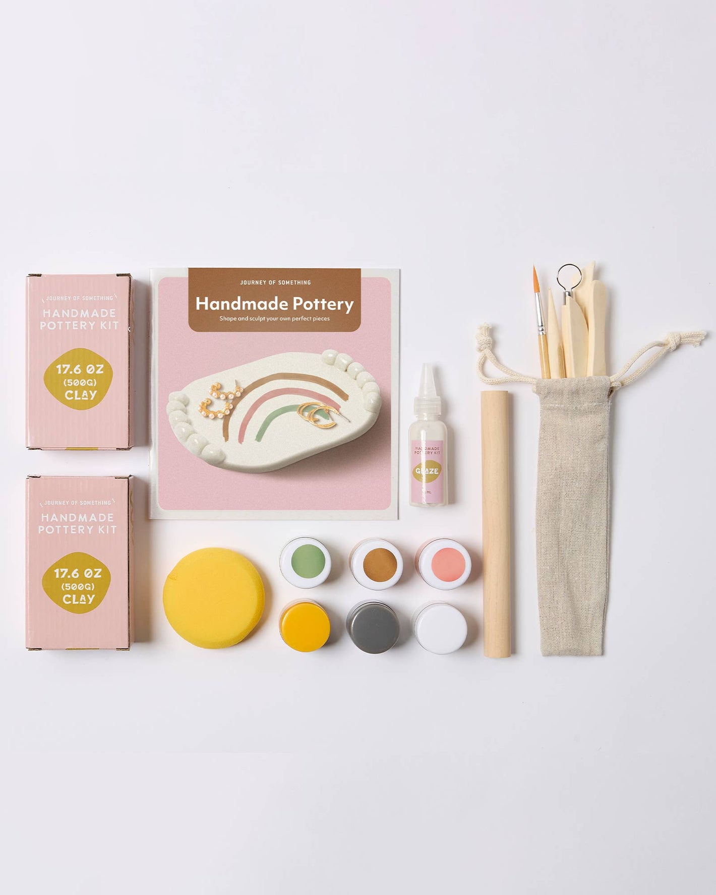 Deluxe Handmade Pottery Craft Kit
