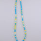 Icy Lemon: Aqua, White, Yellow, Bone Beads, 5x2mm