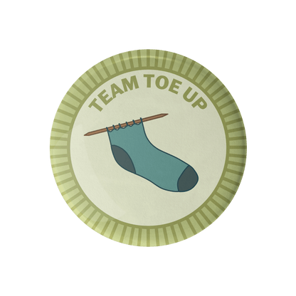 Team Toe Up Merit Badge