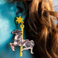 Carousel Horse Earrings