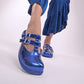 Chocolaticas® Chrome Crush Blue Women's Clog