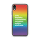 'Kindness Is' Pride iPhone Case