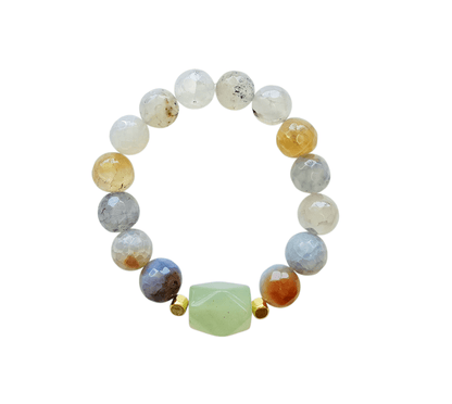 Color Mix Agate Bracelet