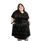 Constellations Glow-in-the-Dark A-Line Dress with Pockets