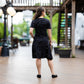 Constellations Glow-in-the-Dark A-Line Dress with Pockets