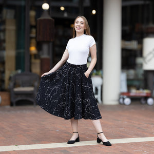 Constellations Glow-in-the-dark Twirl Skirt
