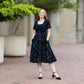 Constellations Glow-in-the-dark Twirl Dress with Pockets