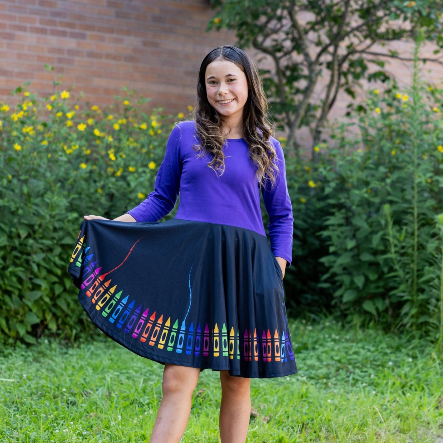 Crayons Kids Twirl Dress